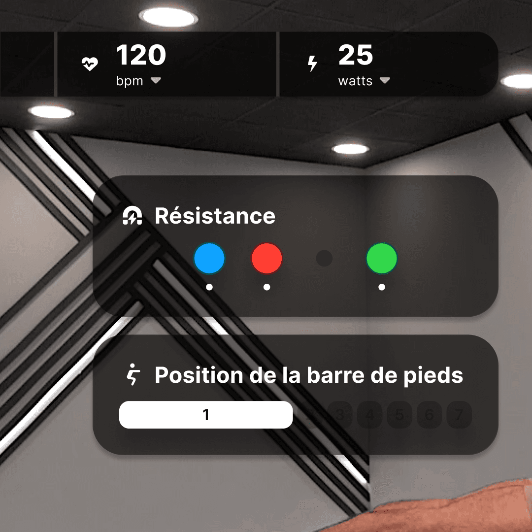 Feedback instantané à l’écran