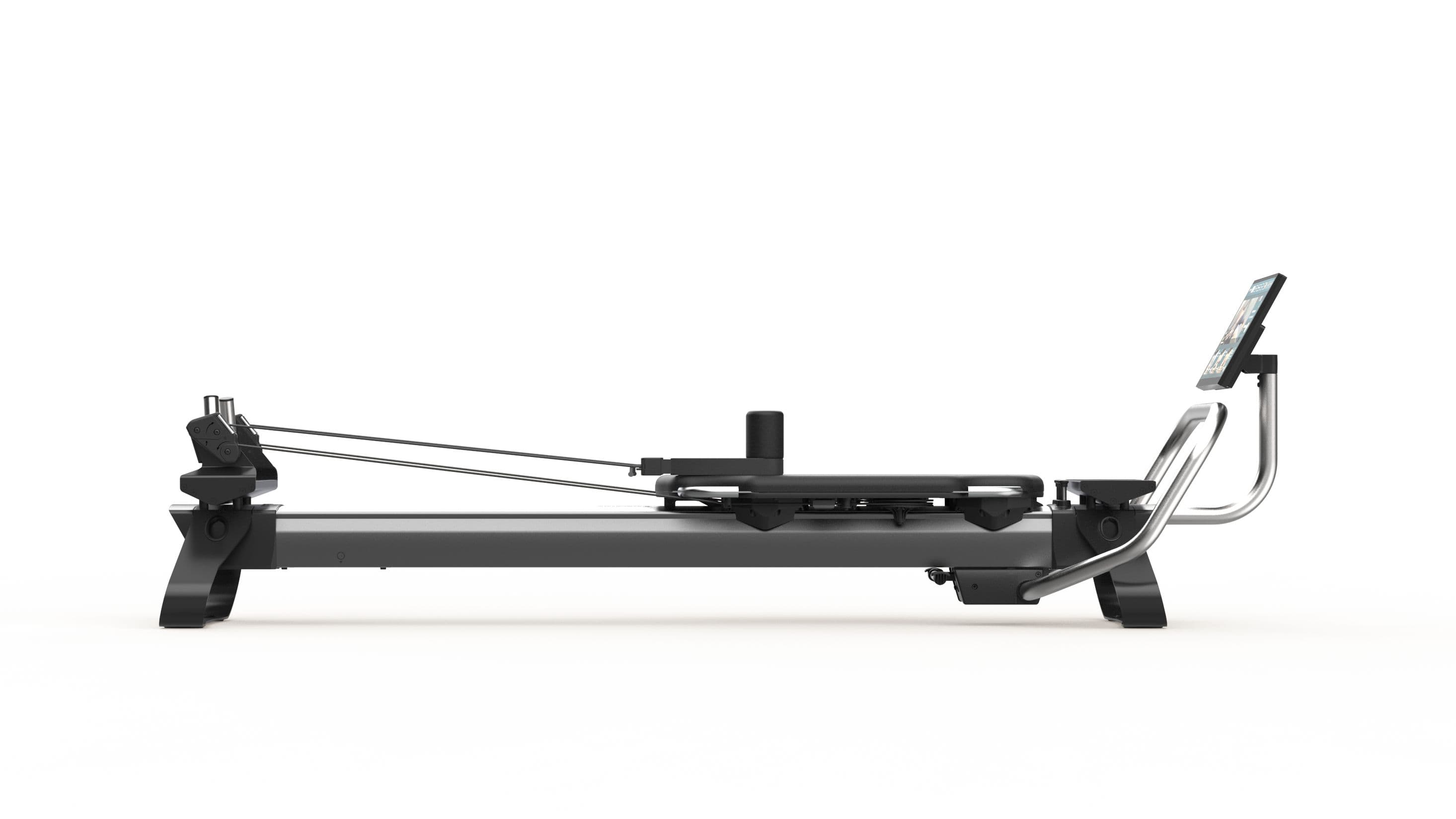 NordicTrack Ultra 1 Reform RX-S with a reinforced frame and touchscreen, wrapped with a gold bow.