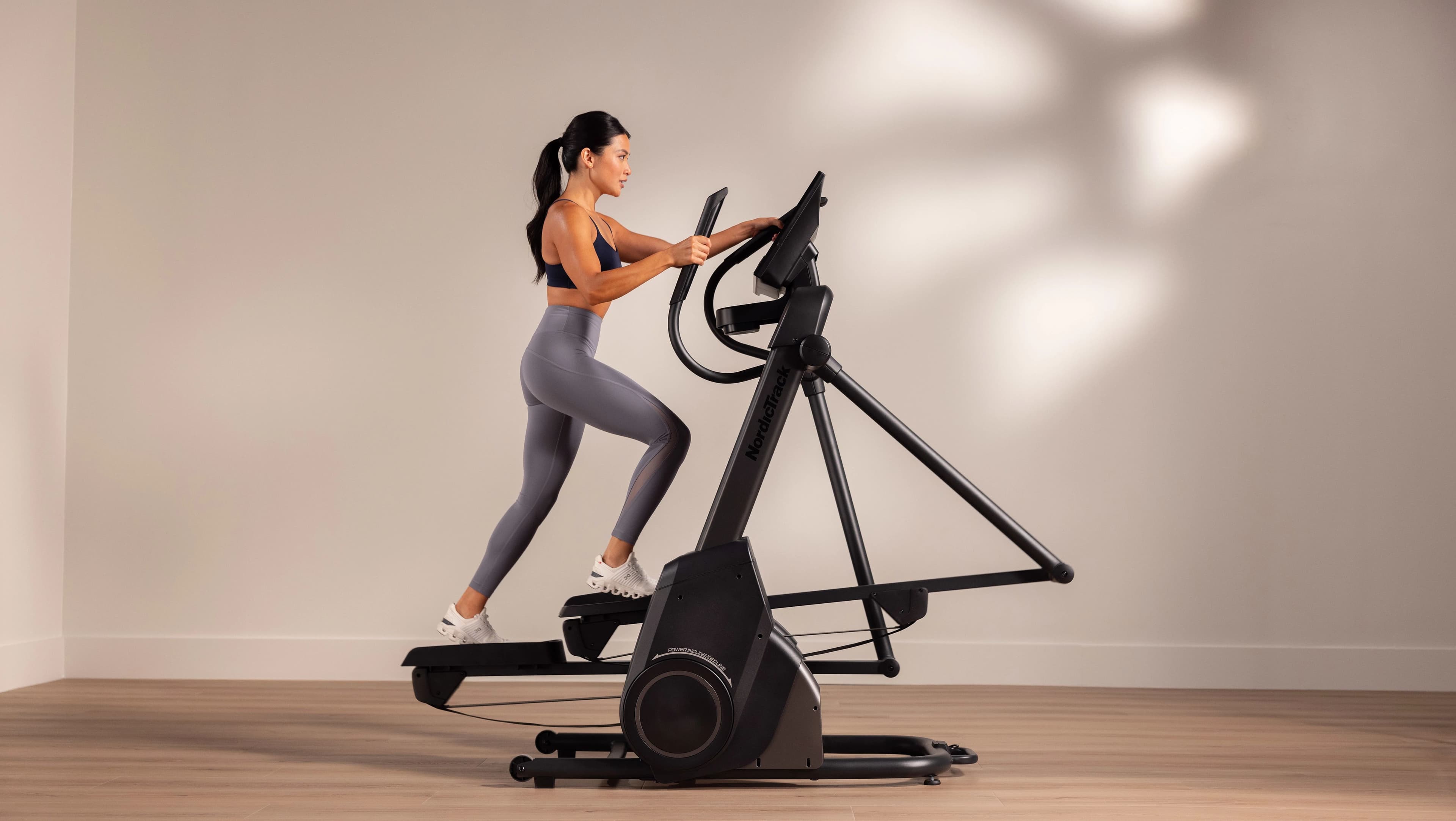 NordicTrack’s four featured ellipticals for the holidays: the Step Climber, AirGlide 16, Step Climber XL, and X16 Elliptical Trainer.