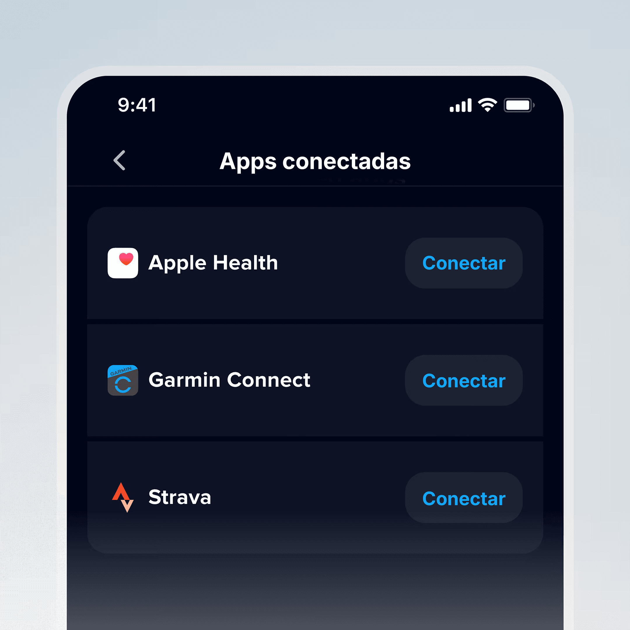 Sincroniza tus datos de salud