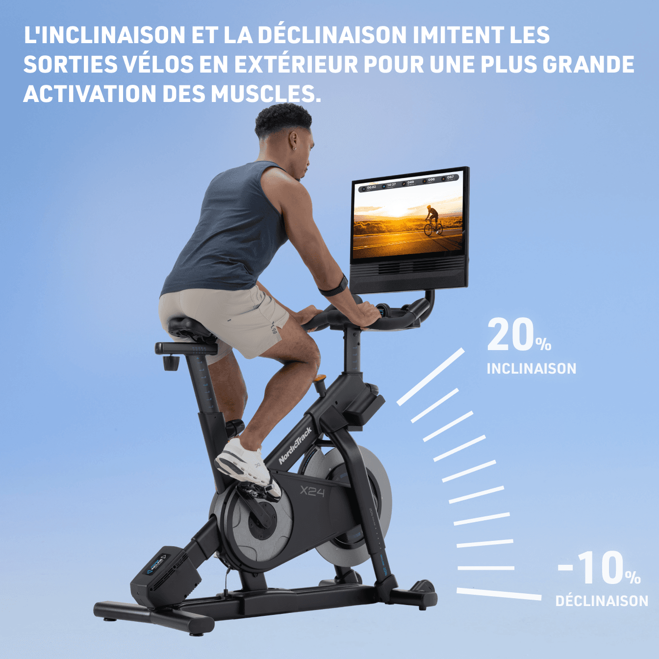 Vélo d'appartement X24