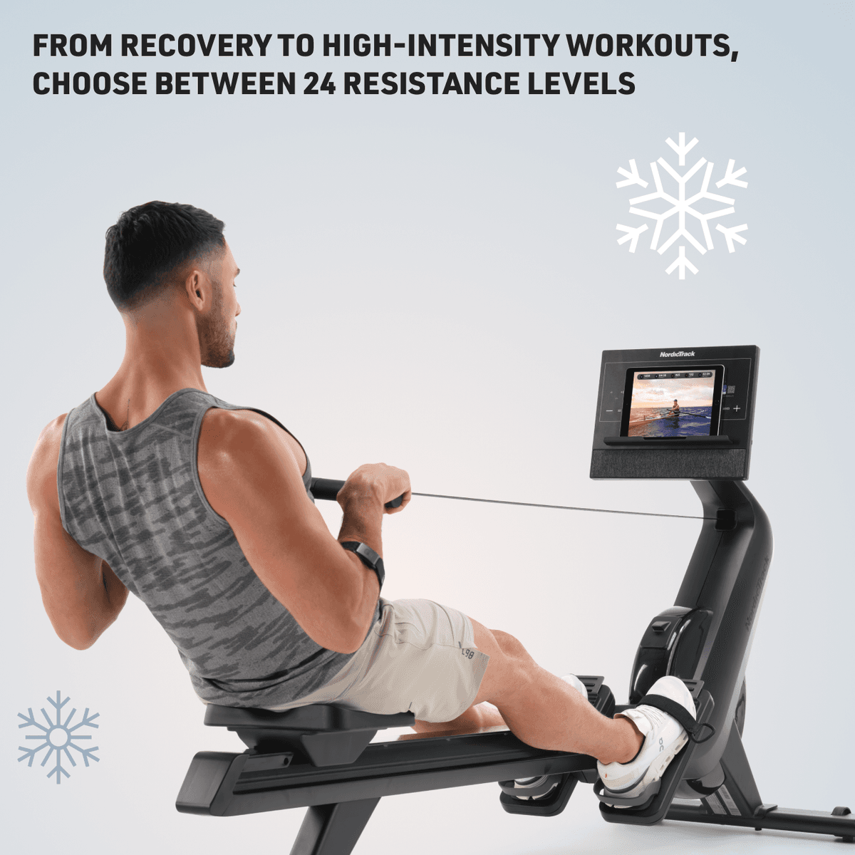 Nordictrack Rower Machine RW300 Home Fitness Rowing Machine - NordicTrack
