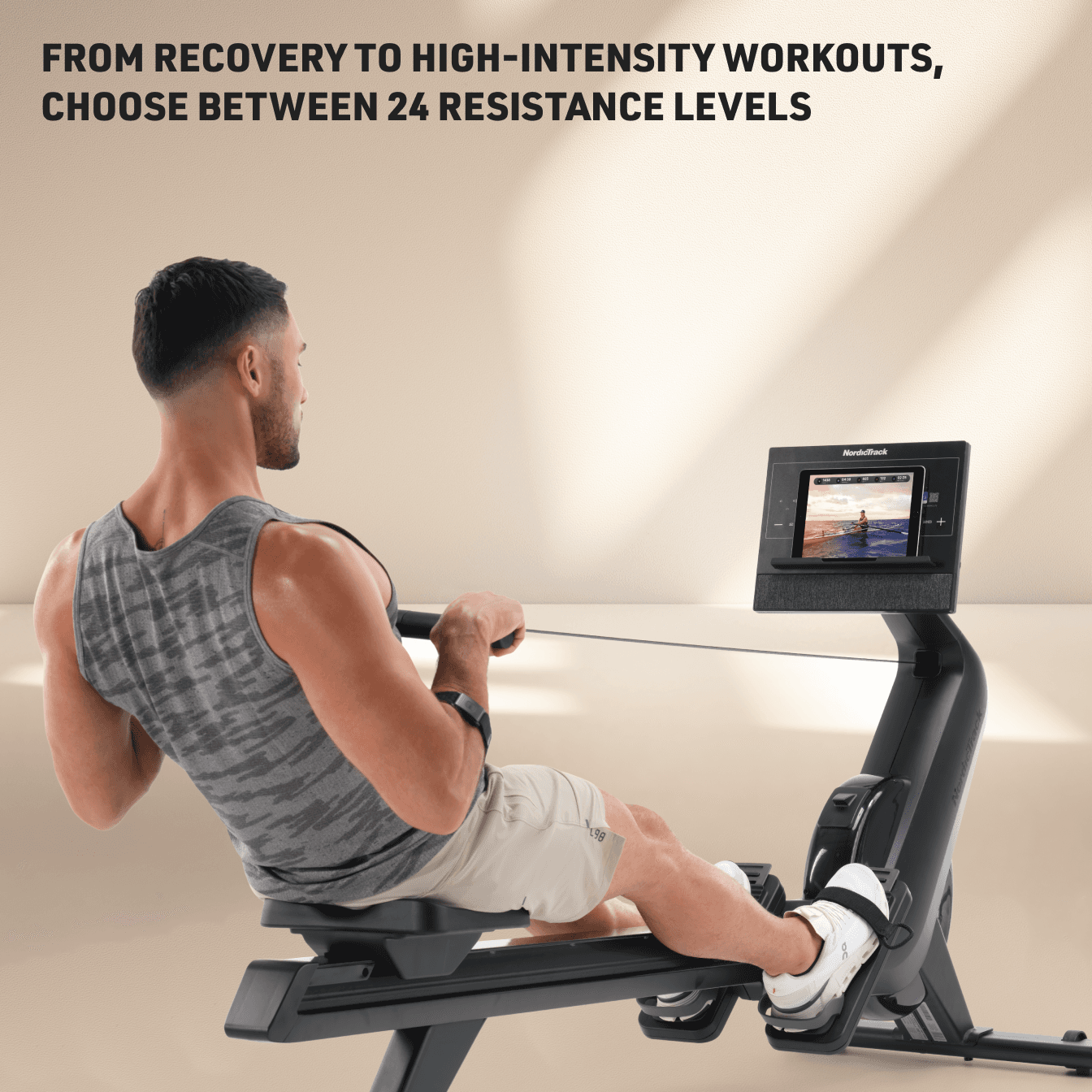Pre Owned Nordictrack R300 Rower RW300 Home Fitness Rowing Machine - NordicTrack
