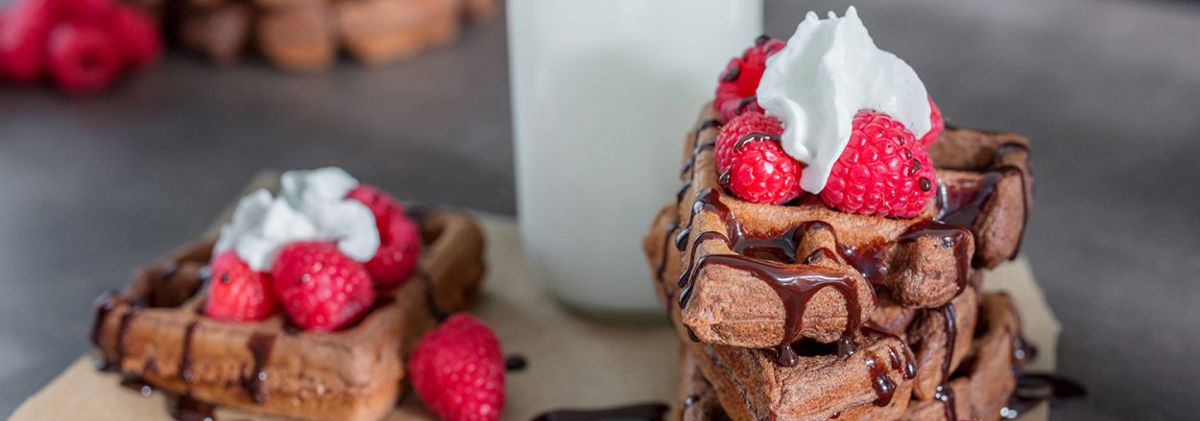 iFit Recipe: Double Chocolate Protein Waffles | NordicTrack Blog
