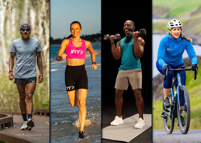 Collage of iFIT Trainers and the Different Workouts They’re Leading