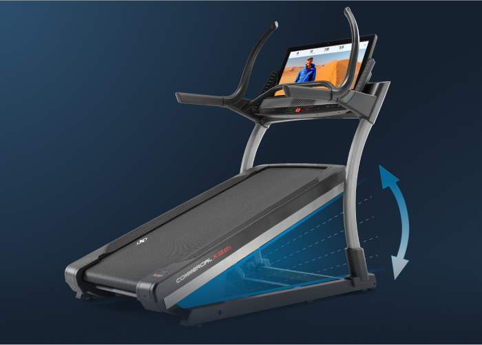 NordicTrack Treadmill with High Incline Slope