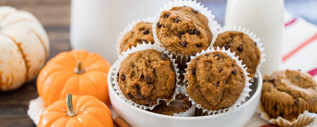 Healthy Protein Pumpkin Muffins